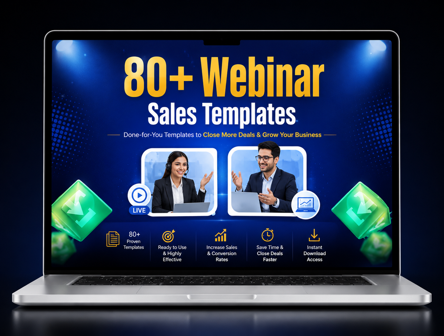8Cr Webinar Sales Template