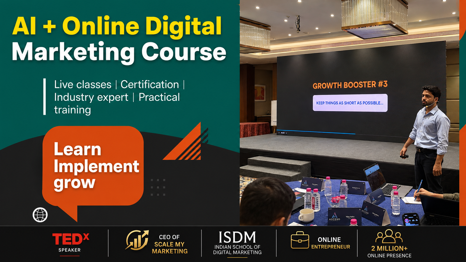 AI + Digital Marketing Course